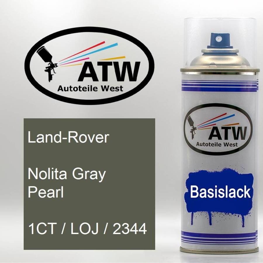 Land-Rover, Nolita Gray Pearl, 1CT / LOJ / 2344: 400ml Sprühdose, von ATW Autoteile West.